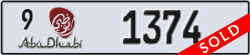 abu dhabi - code - 9 - number -1374