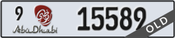 abu dhabi - code - 9 - number -15589