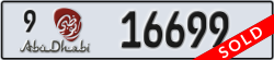 abu dhabi - code - 9 - number -16699