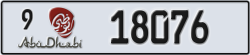 abu dhabi - code - 9 - number -18076