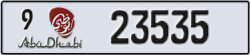 abu dhabi - code - 9 - number -23535