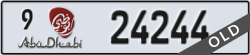 abu dhabi - code - 9 - number -24244