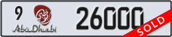 abu dhabi - code - 9 - number -26000