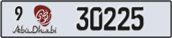 abu dhabi - code - 9 - number -30225