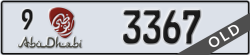abu dhabi - code - 9 - number -3367