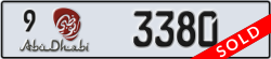 abu dhabi - code - 9 - number -3380