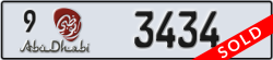 abu dhabi - code - 9 - number -3434