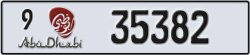 abu dhabi - code - 9 - number -35382