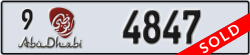 abu dhabi - code - 9 - number -4847