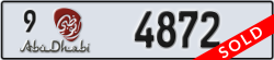 abu dhabi - code - 9 - number -4872