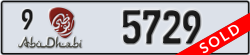 abu dhabi - code - 9 - number -5729