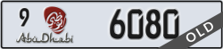abu dhabi - code - 9 - number -6080