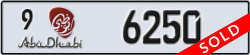 abu dhabi - code - 9 - number -6250