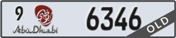 abu dhabi - code - 9 - number -6346
