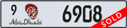 abu dhabi - code - 9 - number -6908