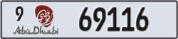 abu dhabi - code - 9 - number -69116