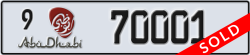 abu dhabi - code - 9 - number -70001