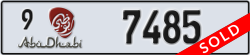abu dhabi - code - 9 - number -7485