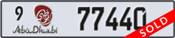 abu dhabi - code - 9 - number -77440