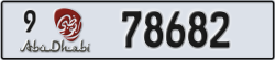 abu dhabi - code - 9 - number -78682