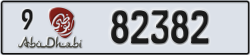 abu dhabi - code - 9 - number -82382