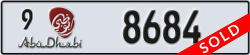 abu dhabi - code - 9 - number -8684