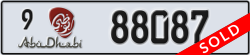 abu dhabi - code - 9 - number -88087