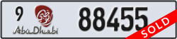 abu dhabi - code - 9 - number -88455
