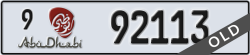 abu dhabi - code - 9 - number -92113