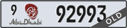 abu dhabi - code - 9 - number -92993