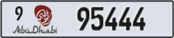 abu dhabi - code - 9 - number -95444