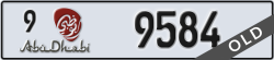 abu dhabi - code - 9 - number -9584