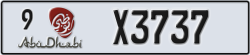 abu dhabi - code - 9 - number -X3737