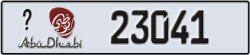 abu dhabi - code - _ - number -23041