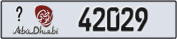 abu dhabi - code - _ - number -42029