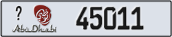 abu dhabi - code - _ - number -45011