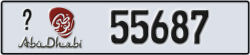 abu dhabi - code - _ - number -55687