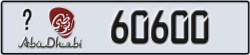 abu dhabi - code - _ - number -60600