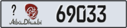 abu dhabi - code - _ - number -69033