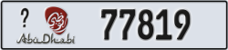 abu dhabi - code - _ - number -77819