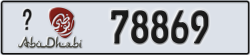 abu dhabi - code - _ - number -78869