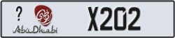 abu dhabi - code - _ - number -X202