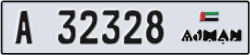 ajman - code - A - number -32249