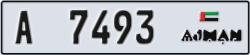 ajman - code - A - number -7414
