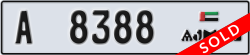 ajman - code - A - number -8309