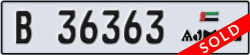 ajman - code - B - number -36284