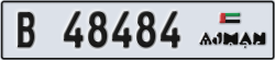 ajman - code - B - number -48405