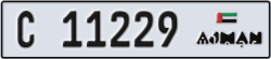 ajman - code - C - number -11150