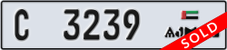 ajman - code - C - number -3239