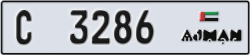ajman - code - C - number -3286